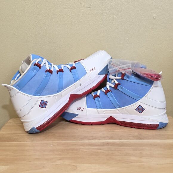 Nike Zoom Lebron III QS Oilers 2019 AO2434-400 Men\'s Size 9 main image 4